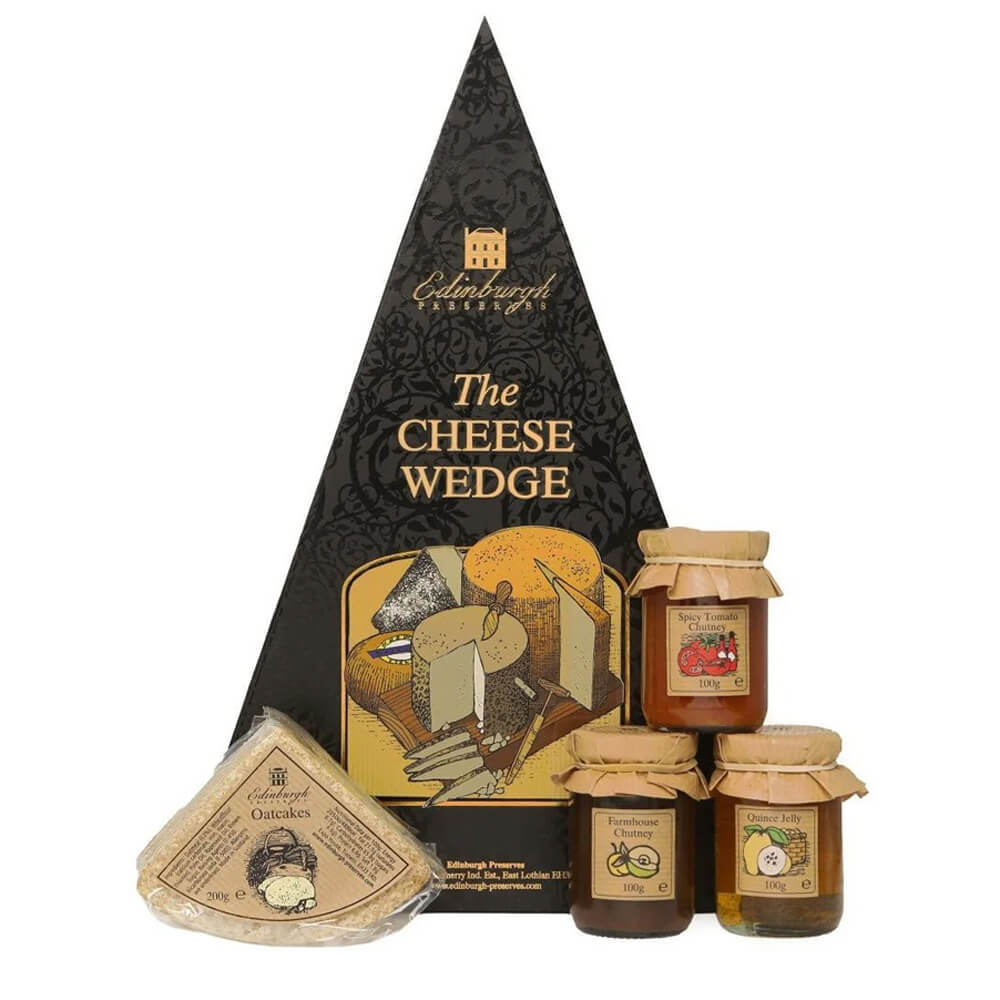 Edinburgh Preserves Cheese Wedge Gift Box